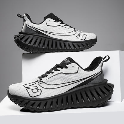 Carbon Plate Running Shoes for Men – Lightweight & Breathable with TPU Midsole Sneaker | A396