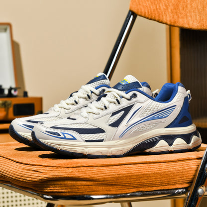 Men’s Retro Sport Sneakers – Lightweight Breathable Trainers with Cushioned Sole | A98