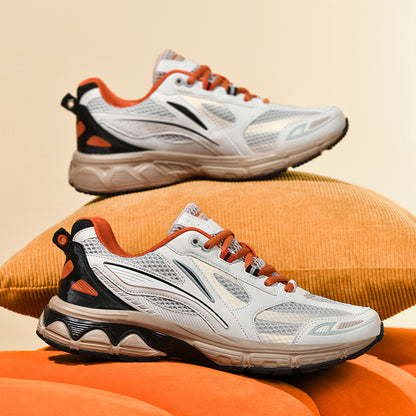 Men’s Retro Sport Sneakers – Lightweight Breathable Trainers with Cushioned Sole | A98
