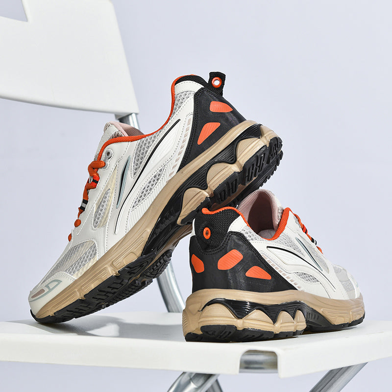 Men’s Retro Sport Sneakers – Lightweight Breathable Trainers with Cushioned Sole | A98