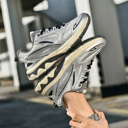 Men’s Retro Sport Sneakers – Lightweight Breathable Trainers with Cushioned Sole | A98