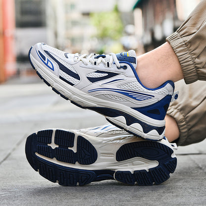 Men’s Retro Sport Sneakers – Lightweight Breathable Trainers with Cushioned Sole | A98