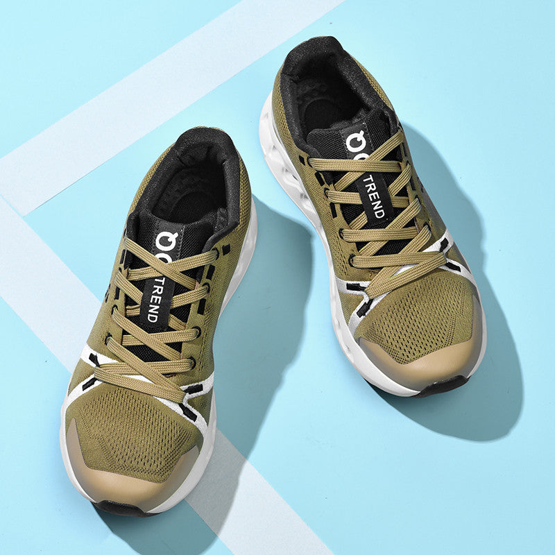 Men’s Stylish Cushioned Running Shoes – Lightweight Shock-Absorbing Trainers with Slip-Resistant Sole | 9922