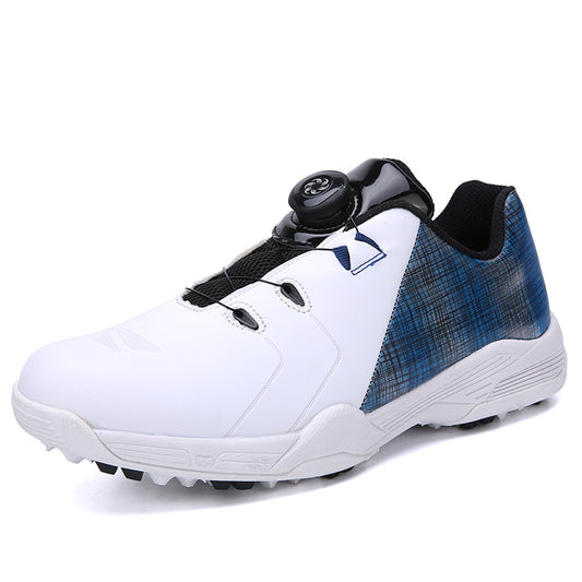 BOA Designer Golf Shoes Waterproof Spiked Golf Trainers | J8003