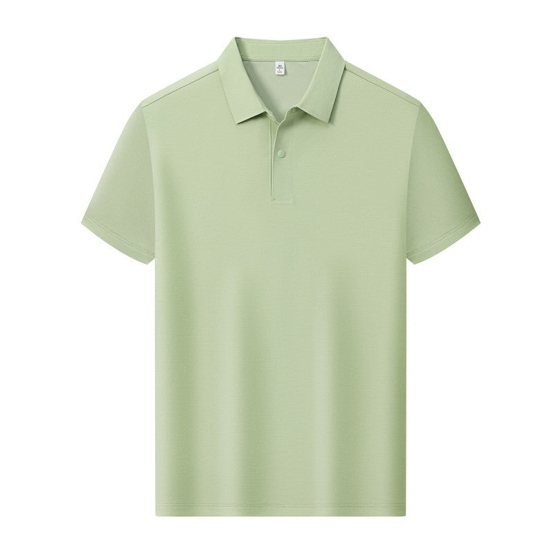 100-Count Mercerized Cotton Polo Shirt | Antibacterial & Cooling | Unisex Summer Short Sleeve Polo Tee | L11-8230