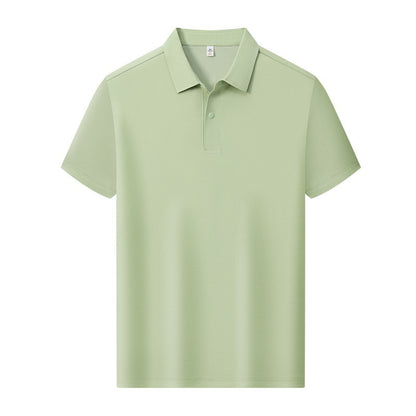 100-Count Mercerized Cotton Polo Shirt | Antibacterial & Cooling | Unisex Summer Short Sleeve Polo Tee | L11-8230