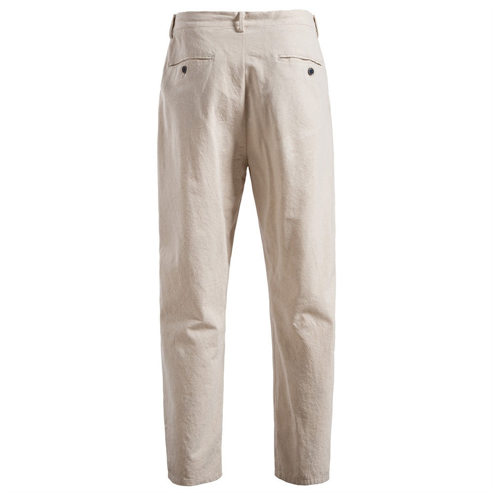 Men's Linen-Cotton Casual Trousers - 2025 Spring Slim-Fit Anti-Wrinkle Pants | PM1203