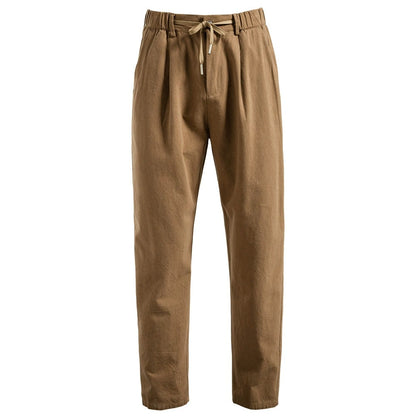Men's Linen-Cotton Casual Trousers - 2025 Spring Slim-Fit Anti-Wrinkle Pants | PM1203
