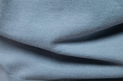 Men's Two-Tone Knit Polo Shirt - 2025 Summer Slim-Fit Business Casual Top | PSD8041