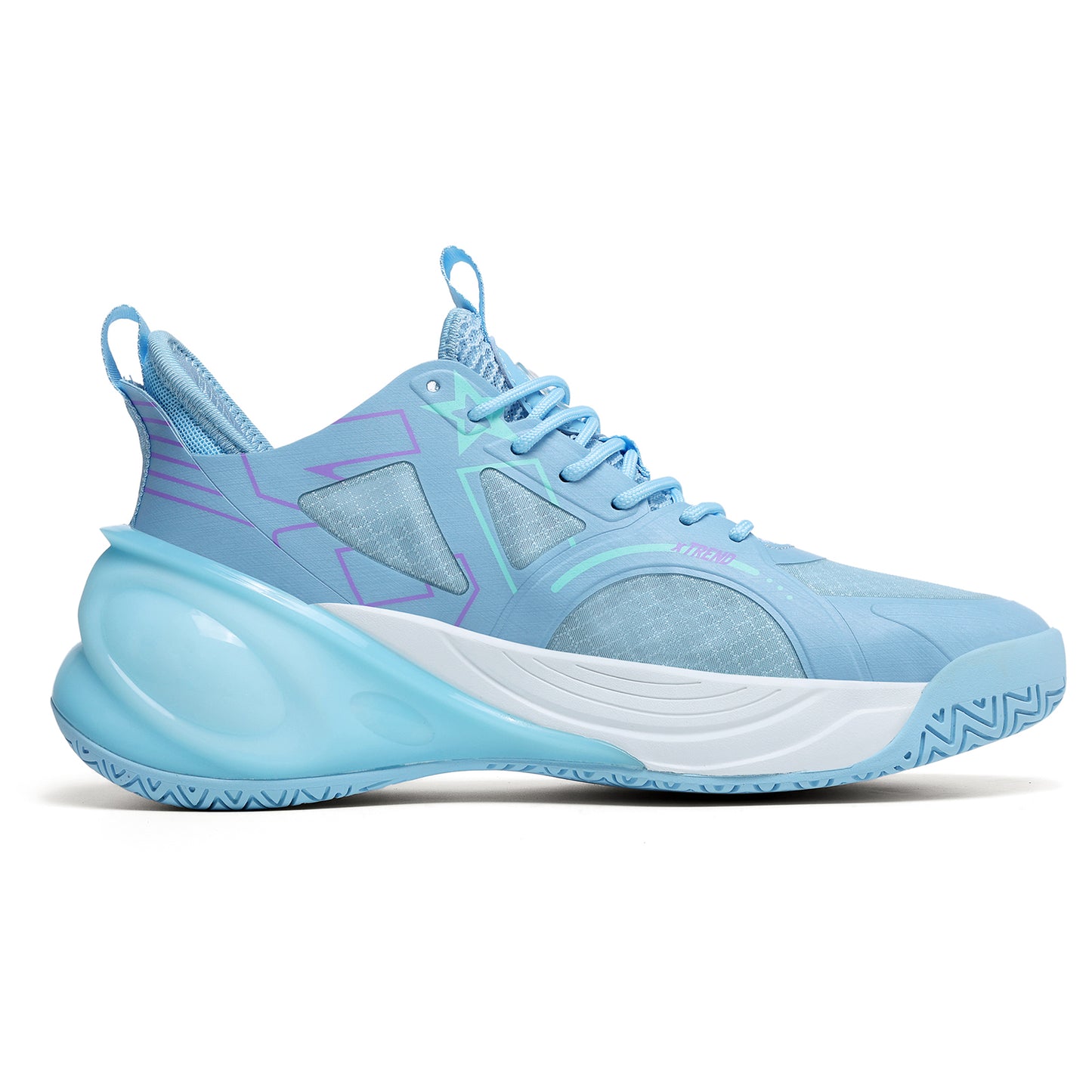 Men’s High-Performance Basketball Shoes – Seamless Knit Court Sneakers | A500