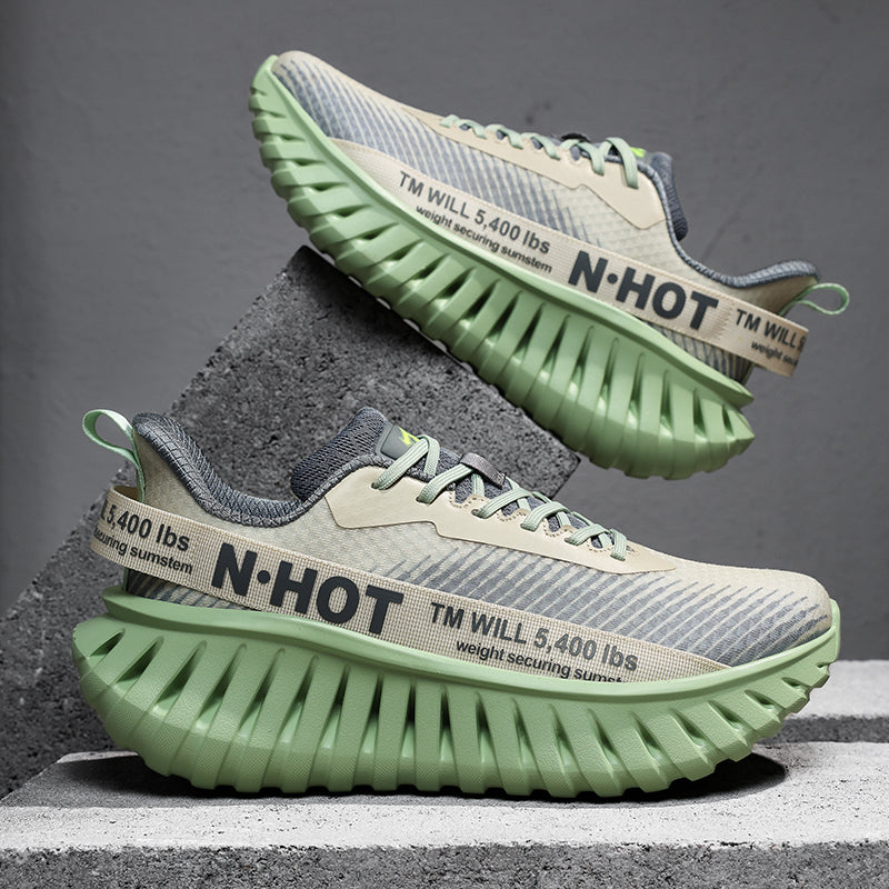 Men’s Lightweight Running Sneakers – Breathable High-Rebound Athletic Trainers for Teens & Adults | A525