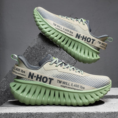 Men’s Lightweight Running Sneakers – Breathable High-Rebound Athletic Trainers for Teens & Adults | A525