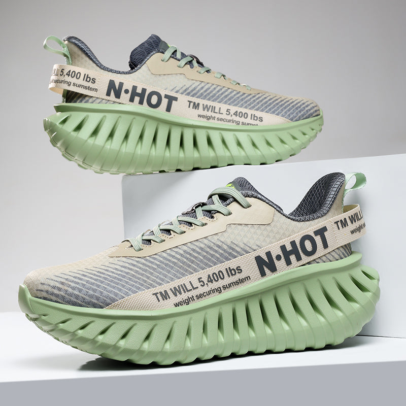 Men’s Lightweight Running Sneakers – Breathable High-Rebound Athletic Trainers for Teens & Adults | A525