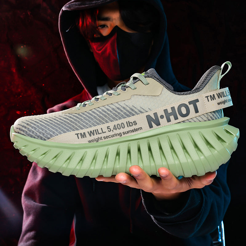 Men’s Lightweight Running Sneakers – Breathable High-Rebound Athletic Trainers for Teens & Adults | A525