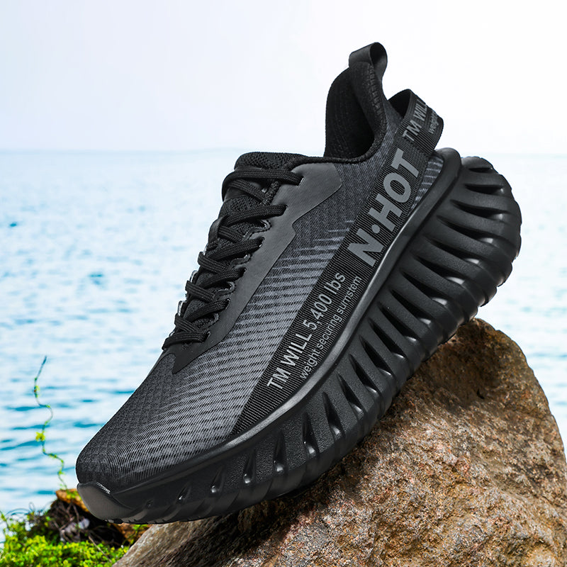 Men’s Lightweight Running Sneakers – Breathable High-Rebound Athletic Trainers for Teens & Adults | A525