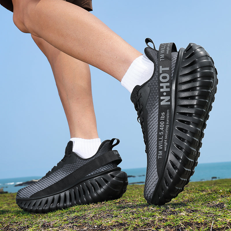 Men’s Lightweight Running Sneakers – Breathable High-Rebound Athletic Trainers for Teens & Adults | A525