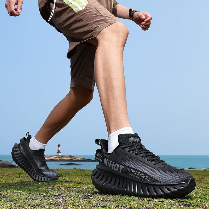 Men’s Lightweight Running Sneakers – Breathable High-Rebound Athletic Trainers for Teens & Adults | A525