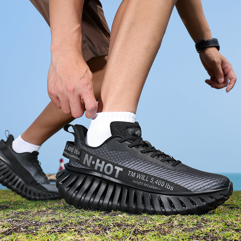 Men’s Lightweight Running Sneakers – Breathable High-Rebound Athletic Trainers for Teens & Adults | A525