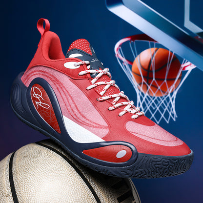 Men’s High-Grip Basketball Sneakers – Youth Street Sport Shoes with Durable Rubber Sole | 8506