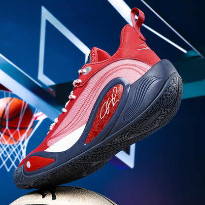 Men’s High-Grip Basketball Sneakers – Youth Street Sport Shoes with Durable Rubber Sole | 8506