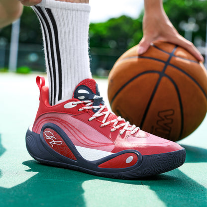 Men’s High-Grip Basketball Sneakers – Youth Street Sport Shoes with Durable Rubber Sole | 8506
