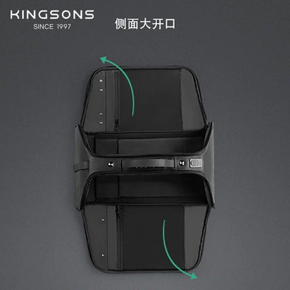 Kingsons TSA Anti-Theft Backpack – Cut-Resistant & Business Travel Bag | 9474