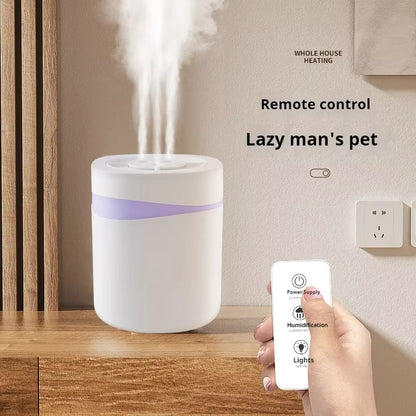 USB-Powered Cool Mist Humidifier – Silent Aromatherapy Diffuser with 3 Spray Ports | USZK-10