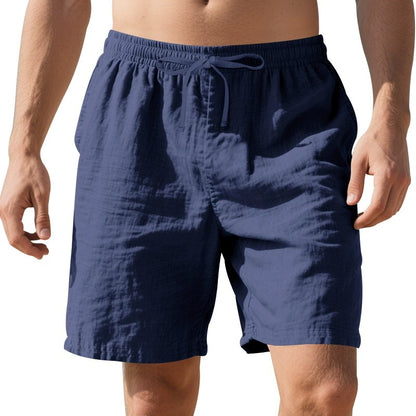Relaxed Linen Beach Shorts – Lightweight & Breezy for Summer | YH2-WW