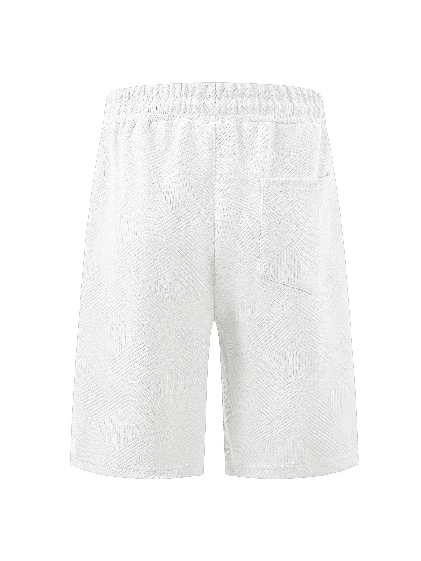 Men's Heavyweight Jacquard Streetwear Shorts - Summer Hip-Hop Casual Collection | YLG-12
