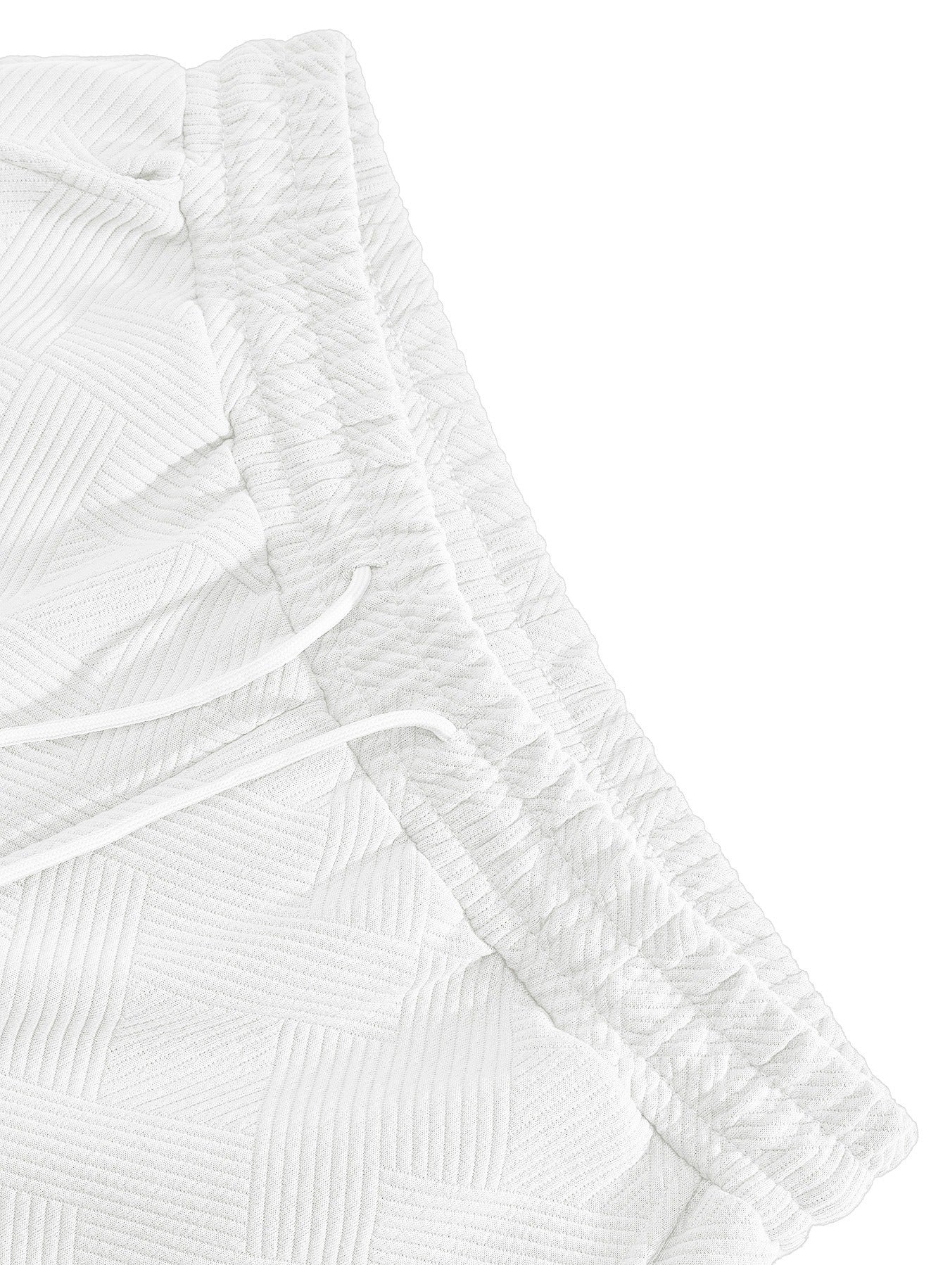 Men's Heavyweight Jacquard Streetwear Shorts - Summer Hip-Hop Casual Collection | YLG-12