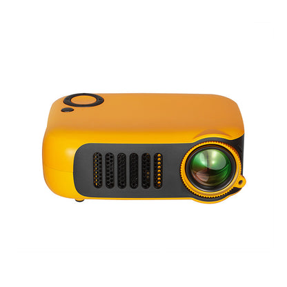 TRANSJEE Mini Projector – Portable Smart LED Home Cinema, Pocket-Sized Mobile Screen, LED Projector for Movies & Gaming | A2000