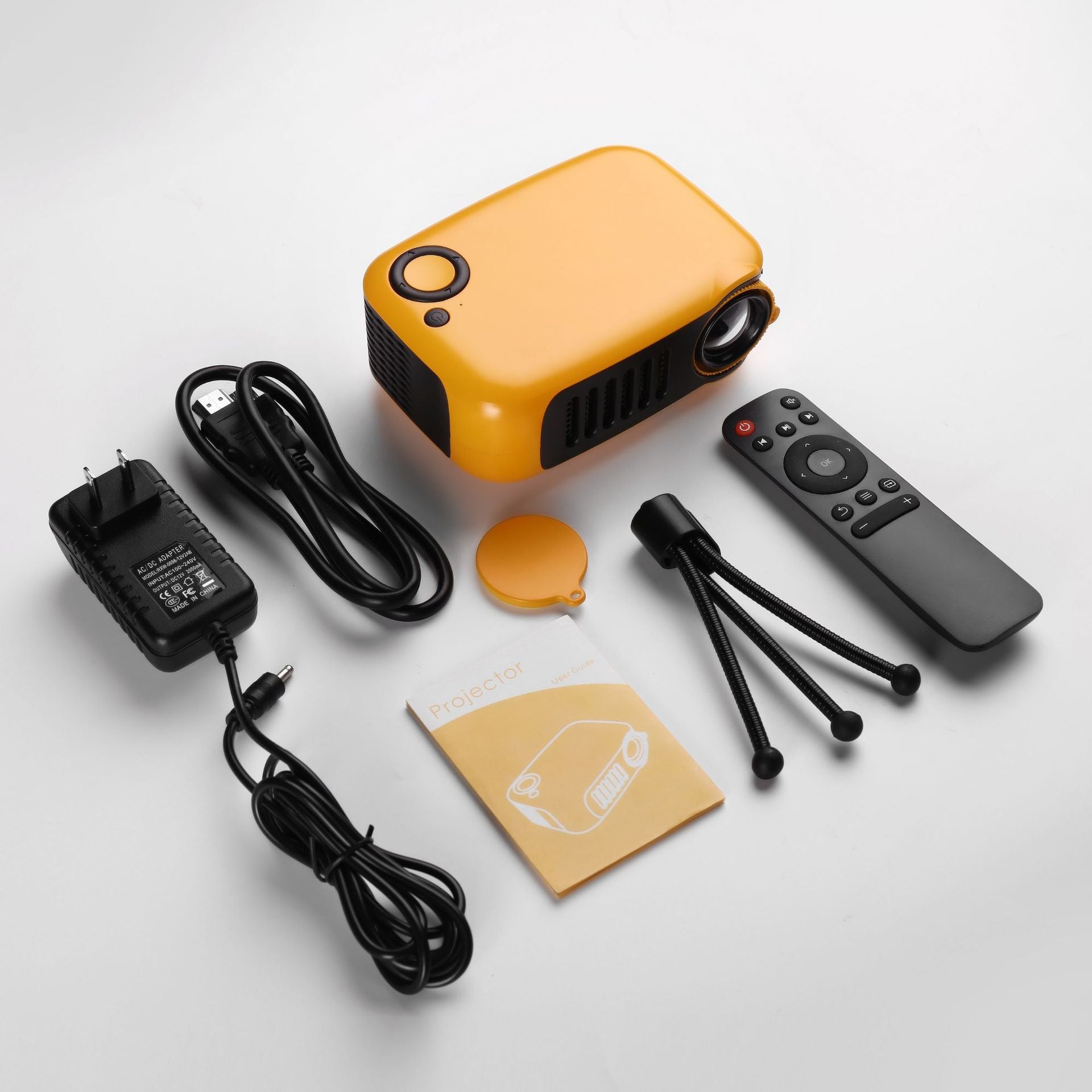 TRANSJEE Mini Projector – Portable Smart LED Home Cinema, Pocket-Sized ...