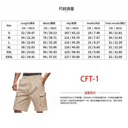 Men's Corduroy-Texture Cargo Shorts - Summer Relaxed Fit Utility Shorts | CFT-1