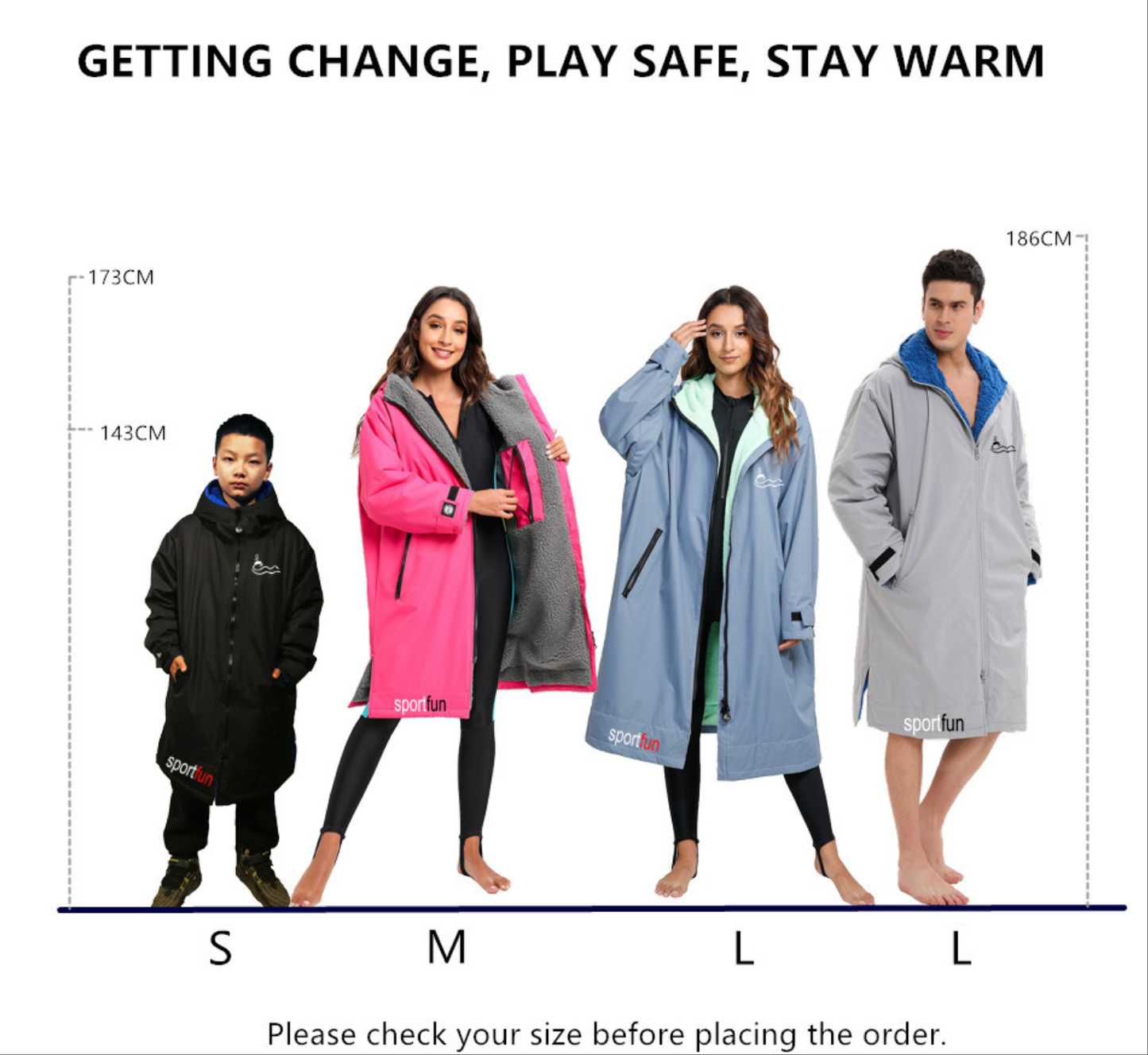 Unisex All-Season Camo Hooded Dry Robe- Waterproof Windproof Swim Parka with Towel Lining | BCM022