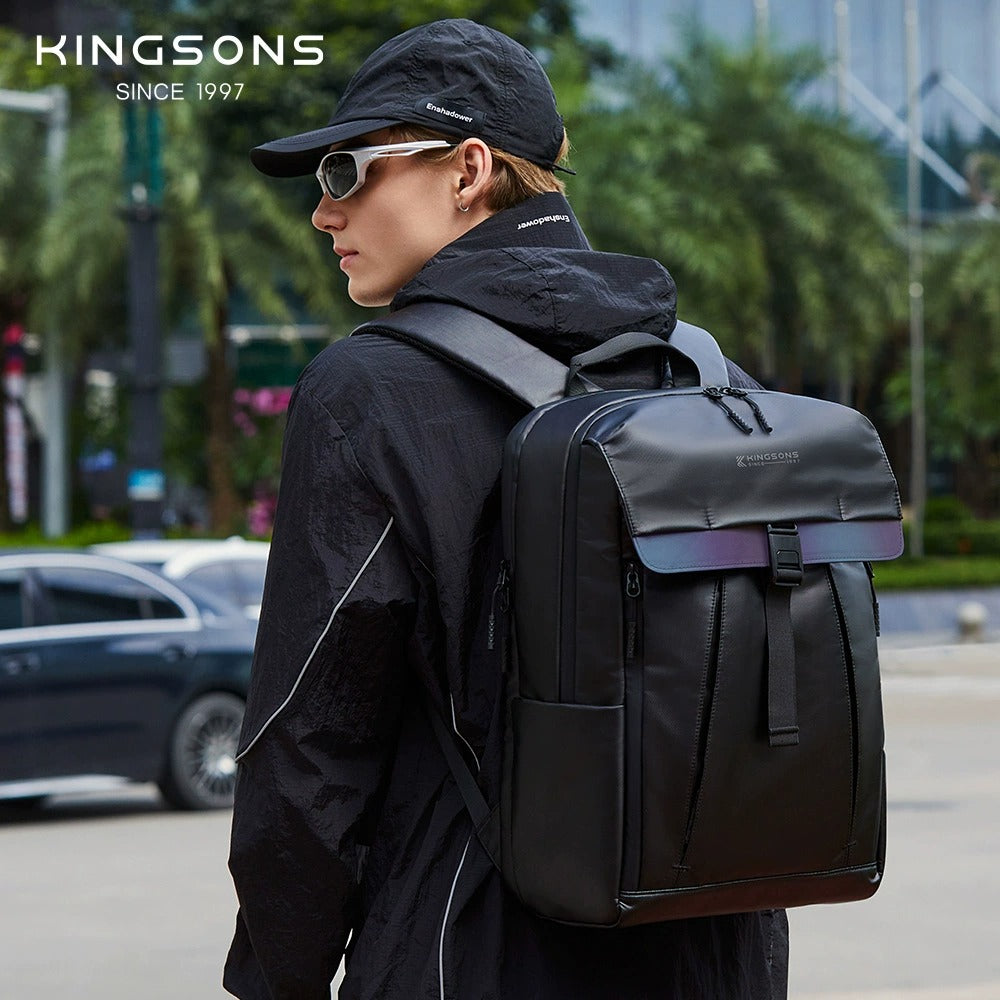 Kingsons Multi-Layer Sports Backpack – Laptop & Basketball Bag | 3330