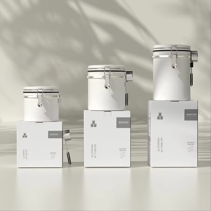 Stainless Steel Coffee Canister – Airtight Storage with CO₂ Valve & Date Tracker (1.5L / 1.8L) | NB-MFG