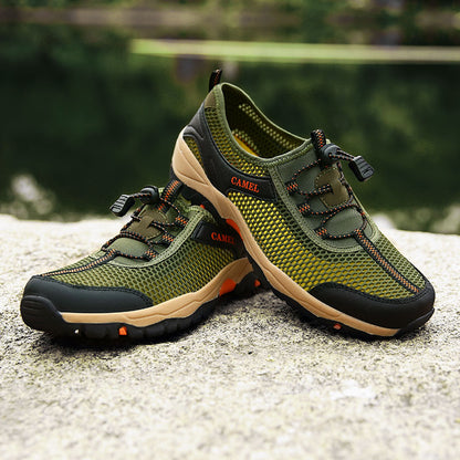 Men's Breathable Openwork Net Outdoor Water Sports Shoes | 1819