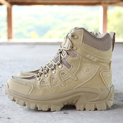 High Top Mil-Tac Army Shoes Side Zip Boots Military Tactical Work Boots  | 1201