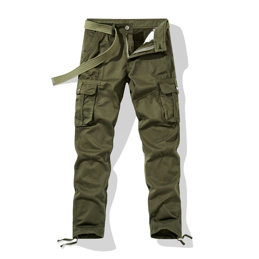 Army Green Men's Casual Active Military Cargo Pants Trousers with 6 Pocket| 1207