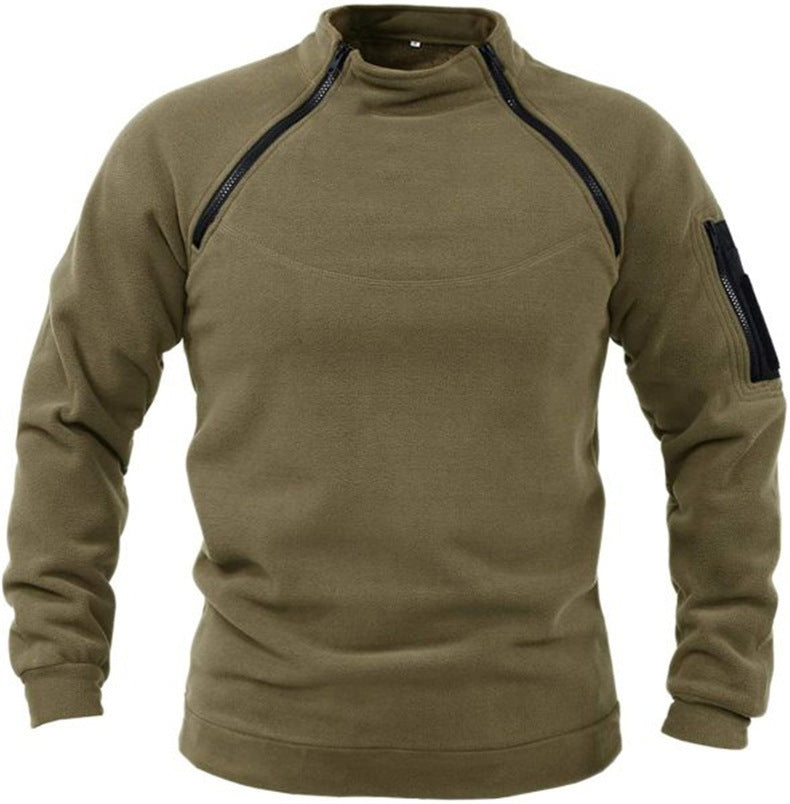 Men's Outdoor Fleece Warm And Breathable Sweatshirt | NQ78