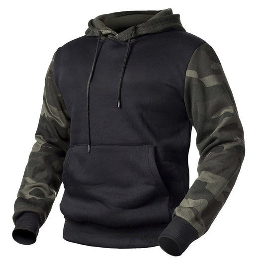 Camouflage Hoodie Soft Fleece Smart Fitting Top Jacket  | WY14A