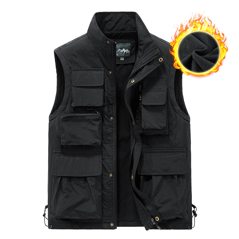 Veste sans manches multi-poches pour homme | 8066A