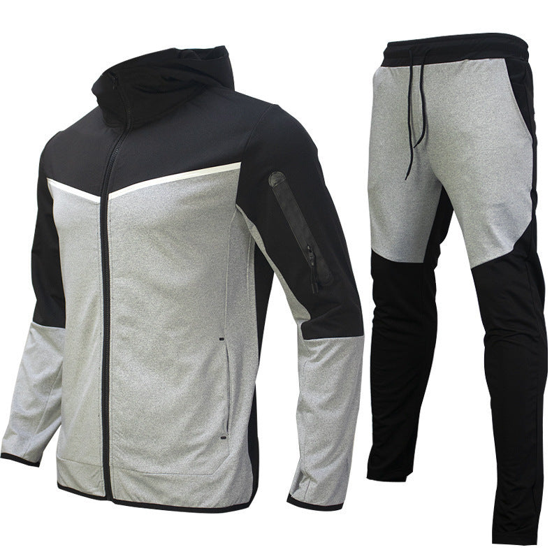 Men's Tracksuit Athletic Full Zip Casual Sports Jogging Gym Sweatsuit |  21420