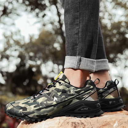 Premium Athletic Sneakers Camouflage Trail Running Shoes for Men | K798