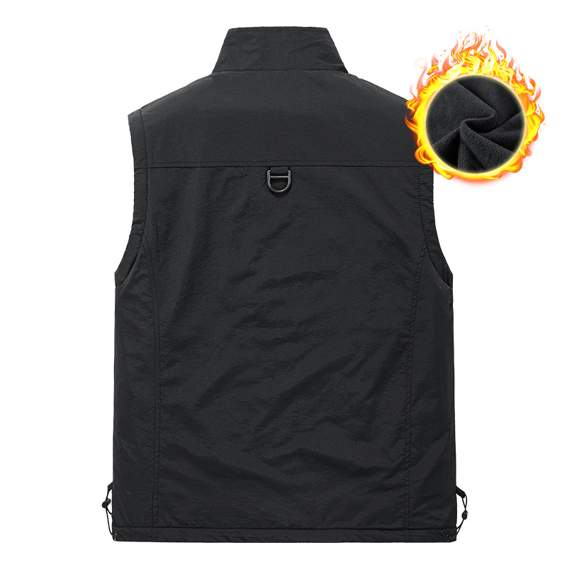 Veste sans manches multi-poches pour homme | 8066A
