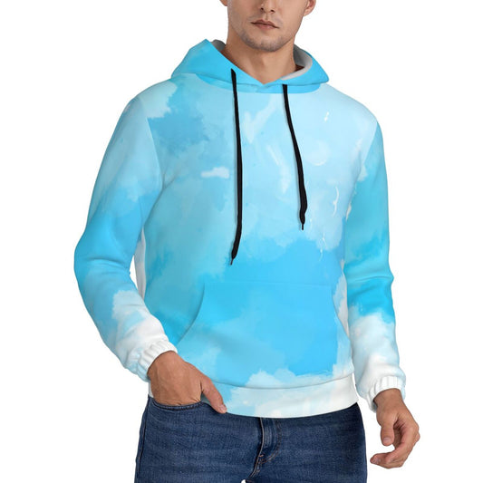 Custom Sky Hoodie pullover Daily Wear Sweatshirts Personalized -10900