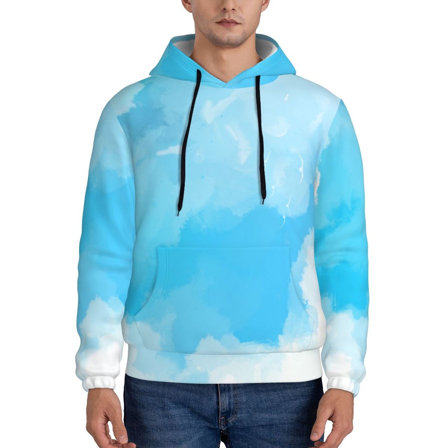 Custom Sky Hoodie pullover Daily Wear Sweatshirts Personalized -10900