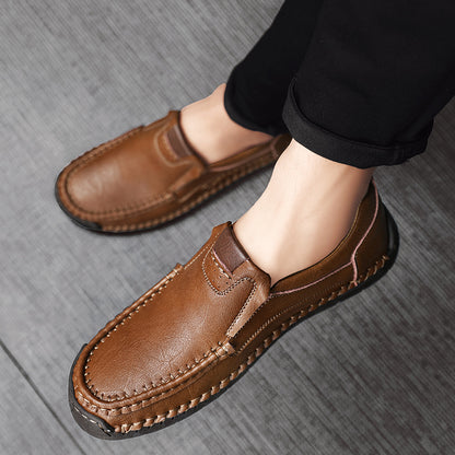 Men's Casual Breathable Loafers Luxury Moccasins Shoes | 9918