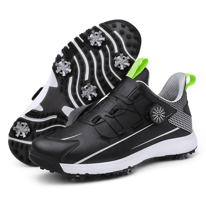 Premium Quality BOA Golf Shoes Waterproof Spiked Golf Trainers  | 666A