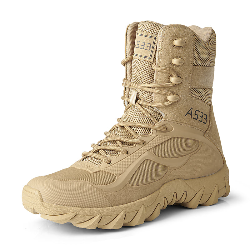 Army Combo Tactical Shoes Side Zip Military Boots | 6671